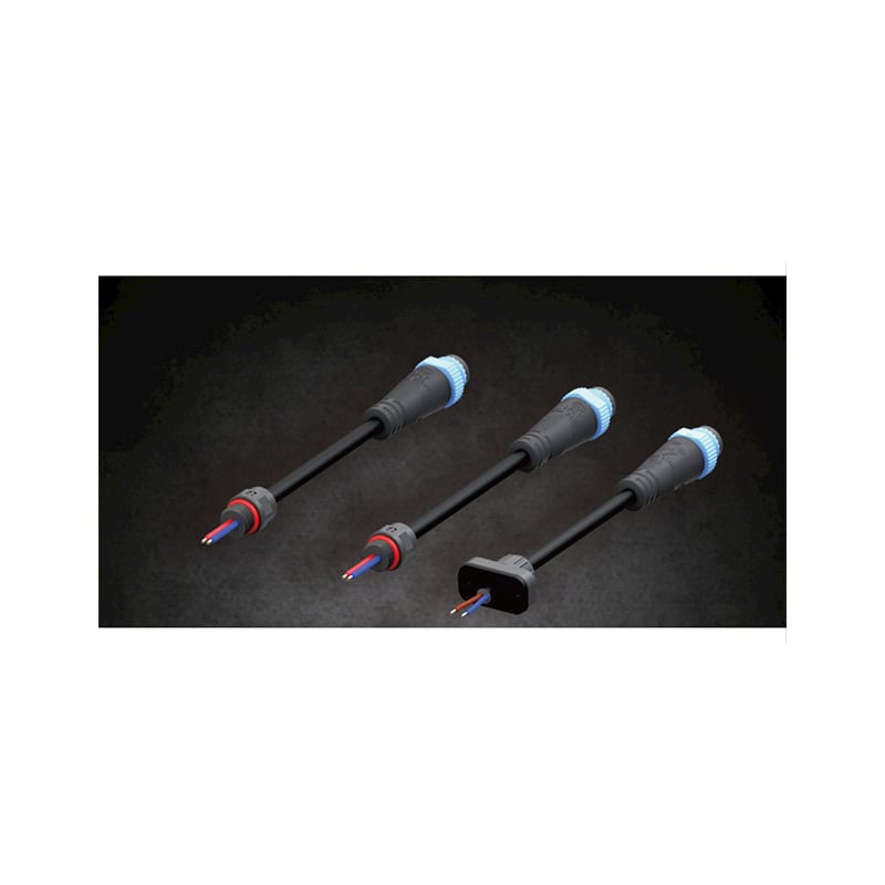 RGB Strip Lighting Wire And Wire End Buckle Series Waterproof Connectors for Wall Washer