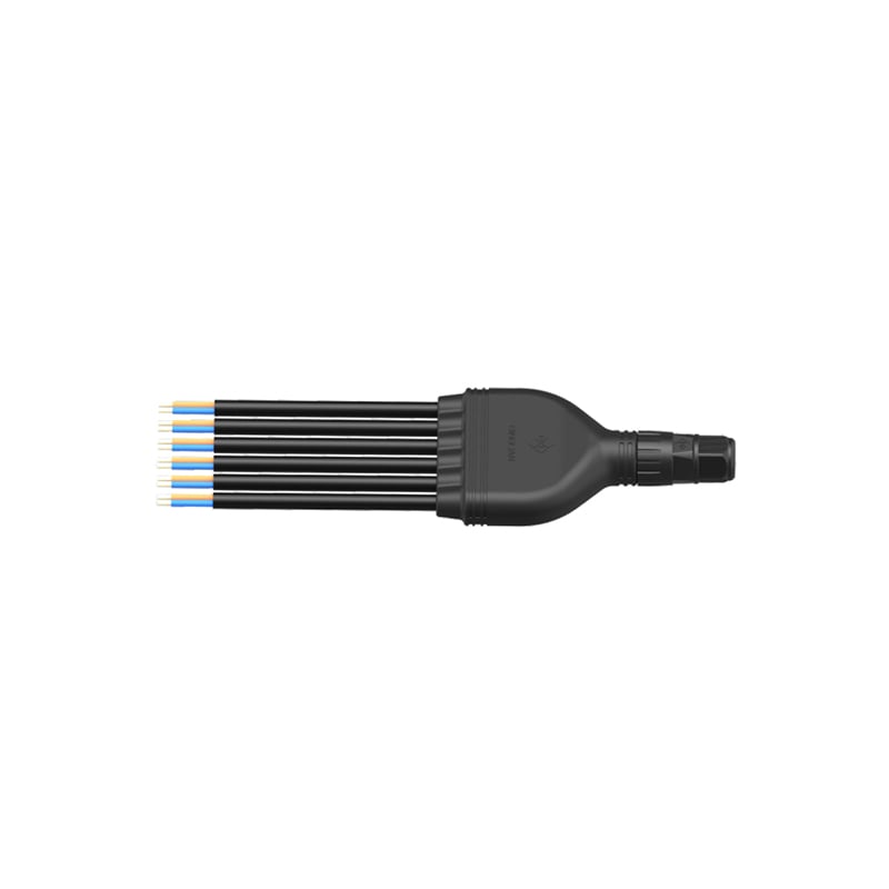 Screw Terminal Main Cable Y Type Waterproof Connectors Molding with Rubber Cable