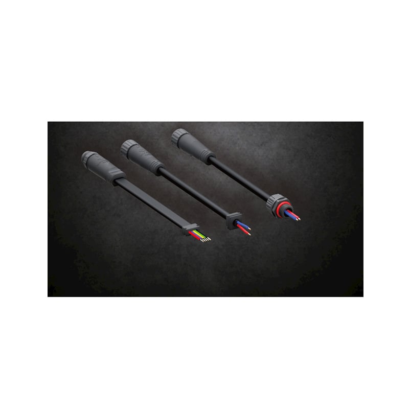 RGB Strip Lighting Wire And Wire End Buckle Series Waterproof Connectors for Wall Washer