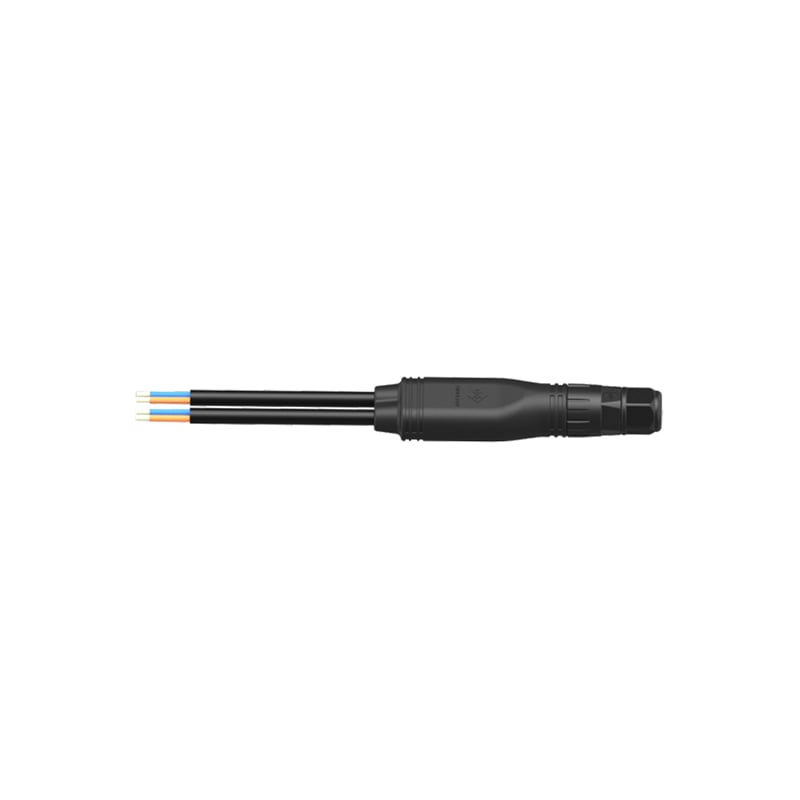 IP67 Y Type Waterproof Connectors Screw Customized Wires