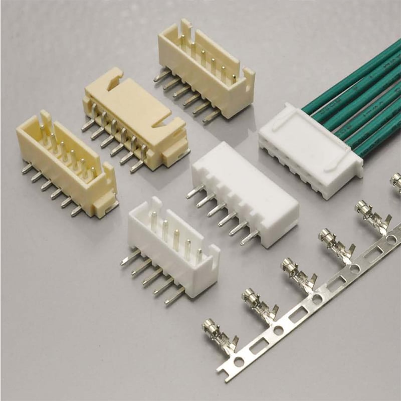 2.5 mm JST XH-Style Shrouded Male Connector