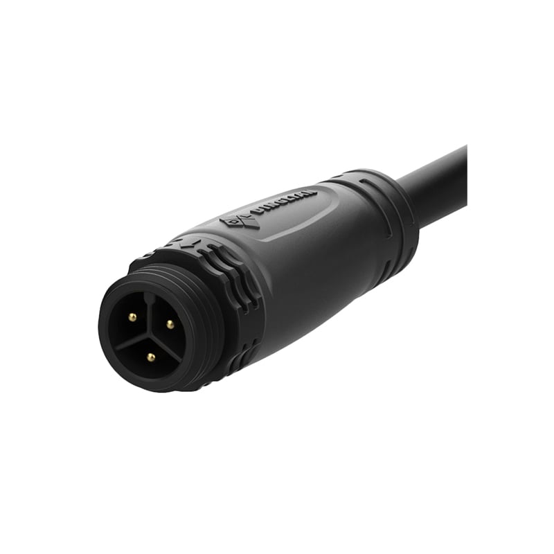 IP68 M16 Reverse Direction Waterproof Connectors Male to Female Plug with Cable