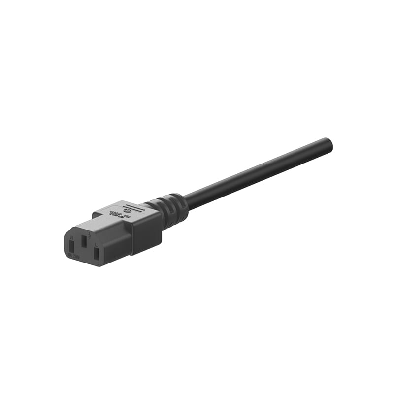 C13 Power Plug with Customized Rubber Cable
